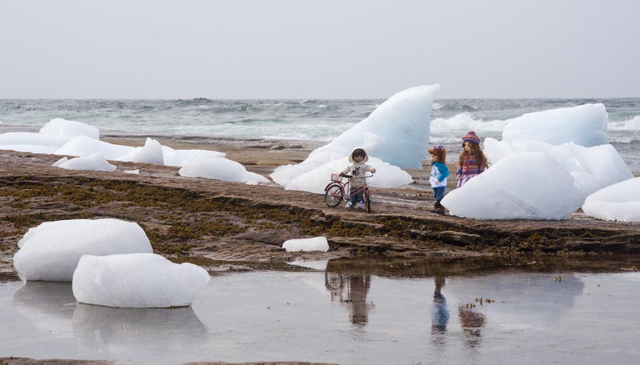 Kids Among the Ice
